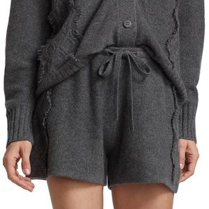 Splendid Camelia Cashmere Drawstring Shorts, XS